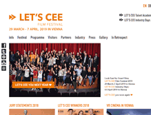 Tablet Screenshot of letsceefilmfestival.com